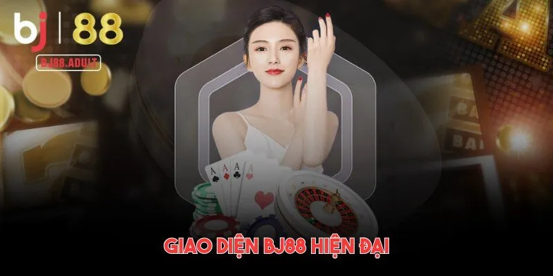 Giao diện BJ88 hiện đại